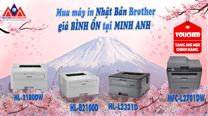 Bán máy in Brother chính hãng Nhật Bản – Công Nghệ Minh Anh